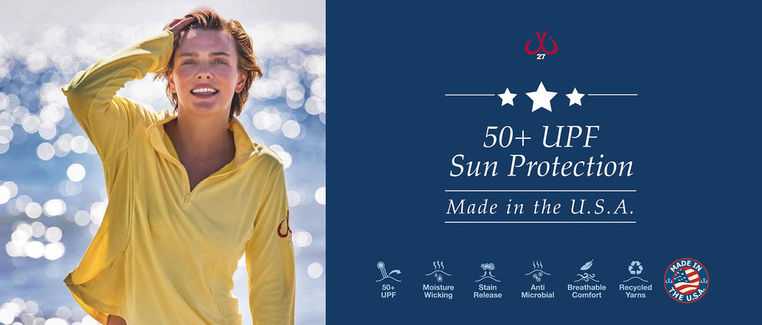There Are Many Benefits Utilizing Titanium Dioxide in Montauk Tackle’s Sun Protecting Clothing: Excellent Sun Protection, Longevity, Eco-Friendly.