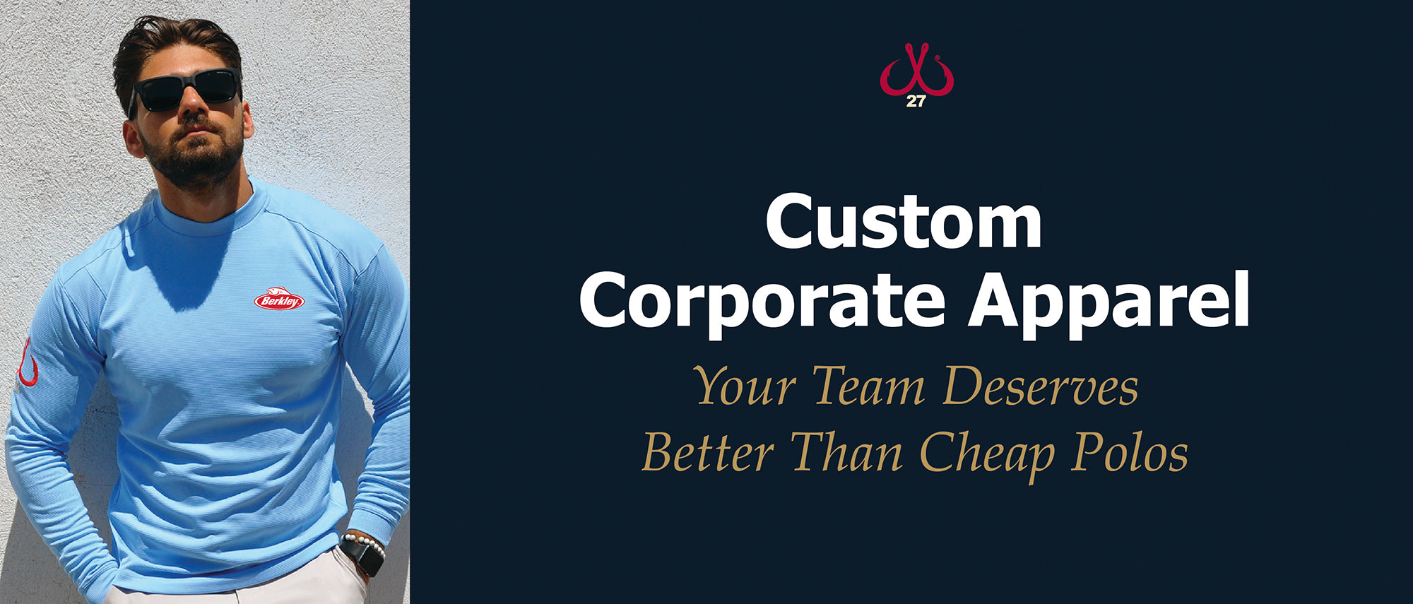 Custom Corporate Apparel Banner