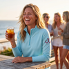 Women's 1/4 Zip Pullover - Montauk Tackle Company