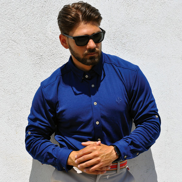 Performance Button Down Dress Shirt, Storm Gray / S Performance Button Down Dress Shirt, Storm Gray / S