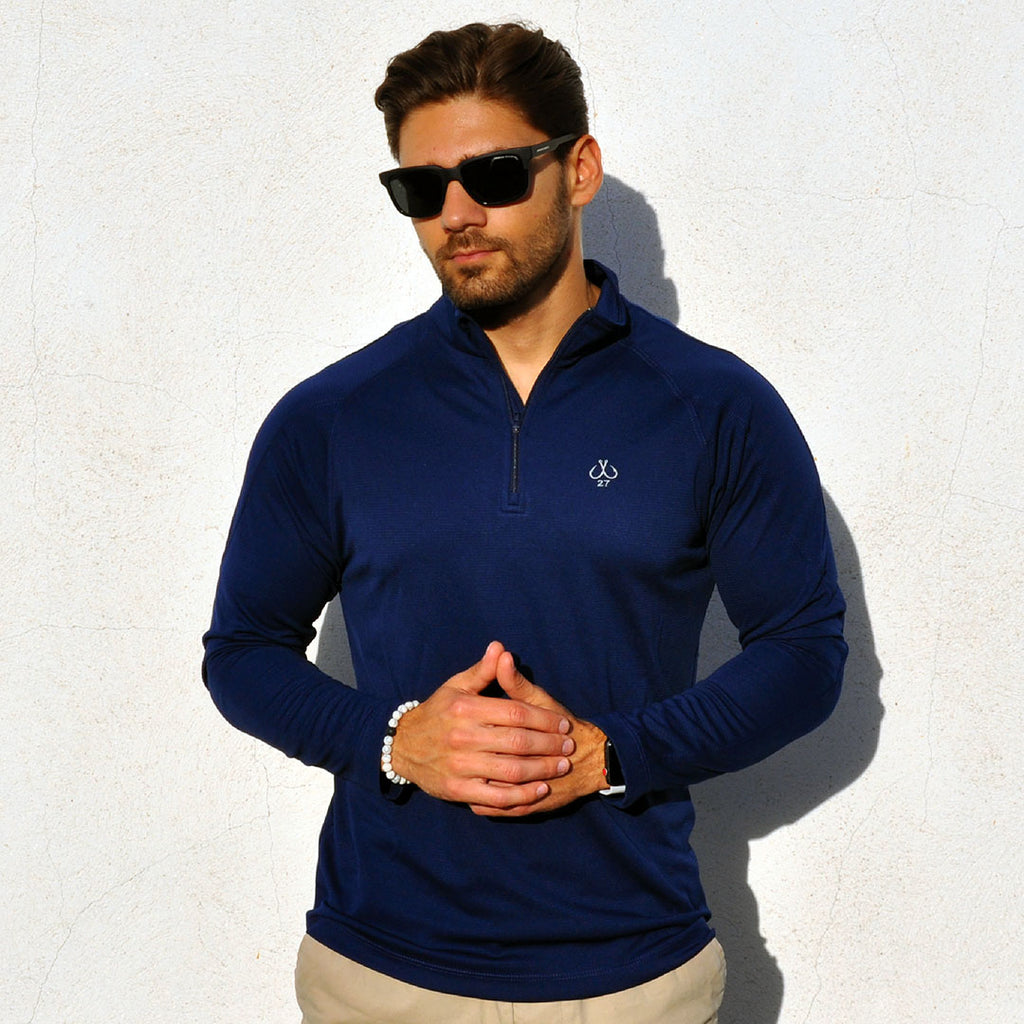 Eden Park Sweat droit zippé logo coton Bleu - Couleur Bleu - Taille XL Eden Park Sweat droit zippé logo coton Bleu - Couleur Bleu - Taille XL